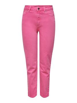 Jeans Only Emily Fuchsia pour Femme