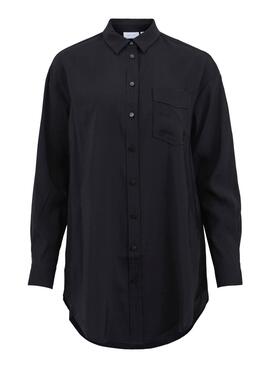 Chemise Vila Polinea Oversize Noire pour Femme