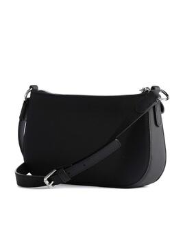 Sac à main Baguette Lacoste Noire pour Femme