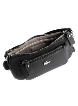 Sac à main Baguette Lacoste Noire pour Femme
