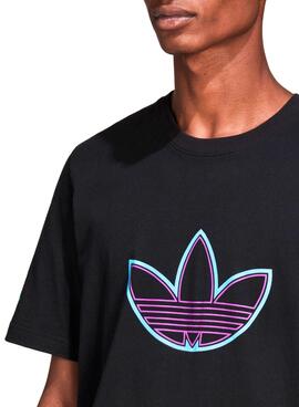 T-Shirt Adidas Outline Logo Noire pour Homme