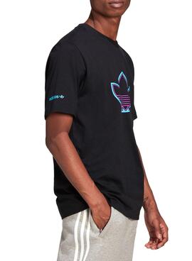 T-Shirt Adidas Outline Logo Noire pour Homme