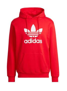 Sweat Adidas Trèfle Rouge pour Homme