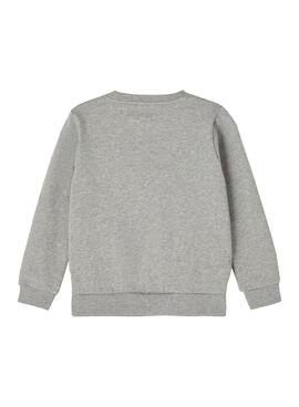 Sweat Name It Bilotte Gris pour Fille