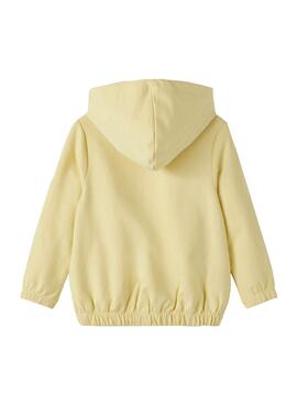 Sweat Name It Borcha Jaune pour Fille