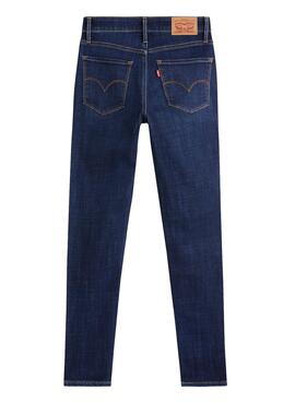 Jeans Levis 721 High Rise Skinny Bleu