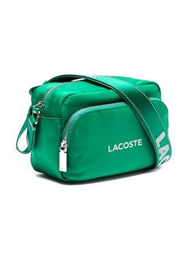 Sac à main Lacoste Pocket Vert pour Femme