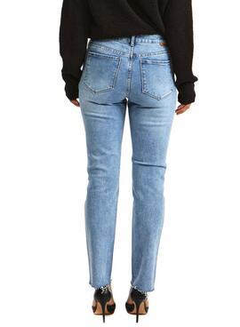 Jeans Vila Stray Bleu pour Femme