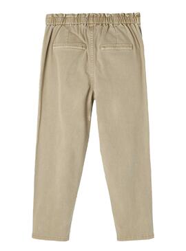 Pantalon Name It Bella Beige pour Fille