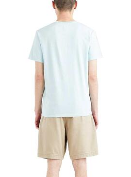 T-Shirt Levis SS Original HM Bleu pour Homme