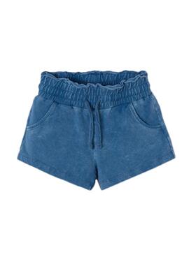 Short Mayoral Delavado Bleu pour Fille