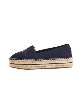 Espadrilles Tommy Hilfiger Signature Bleu Marine Femme