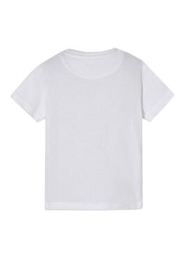 T-Shirt Mayoral Code Dress Blanc pour Garçon