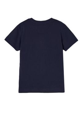 Ensemble 2 T-Shirts Mayoral Vert Bleu Marine pour Garçon