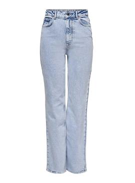 Jeans Only Camille Life Wide Bleu Femme