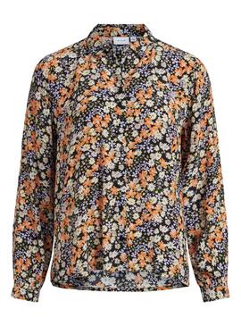 Chemise Vila Kikki Bea Estampado Floral pour Femme