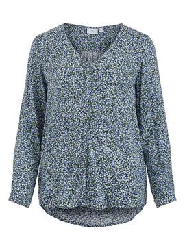 Chemise Vila Vipaya Col V Imprimer pour Femme