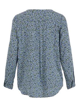 Chemise Vila Vipaya Col V Imprimer pour Femme