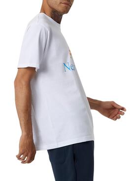 T-Shirt NB Essentials Celebrate Split Logo Blanc