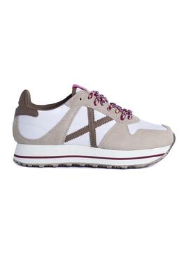 Baskets Munich Massana Sky 170 Blanc Femme