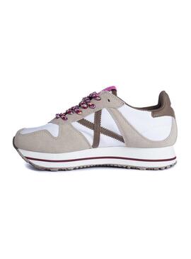 Baskets Munich Massana Sky 170 Blanc Femme