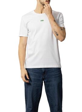 T-Shirt Klout Barcode Blanc pour Homme et Femme