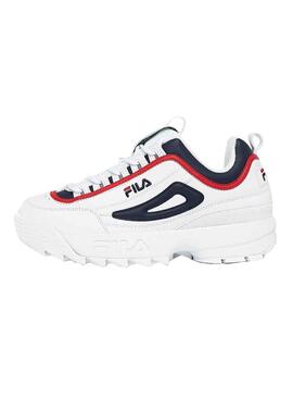 Baskets Disruptor Fila Heritage Homme Blanc