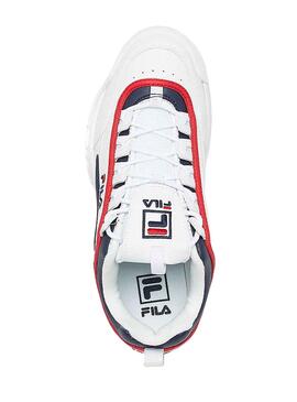 Baskets Disruptor Fila Heritage Homme Blanc