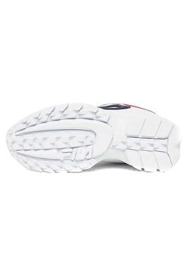Baskets Disruptor Fila Heritage Homme Blanc