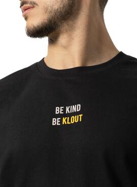 T-Shirt Klout Recycler Noire