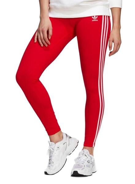 Legging Femme A Bandes 3 Stripes GN8076 Rouge