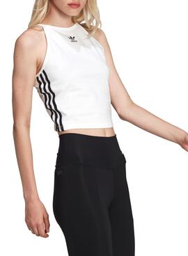 T-Shirt Adidas Adicolor Blanc Femme