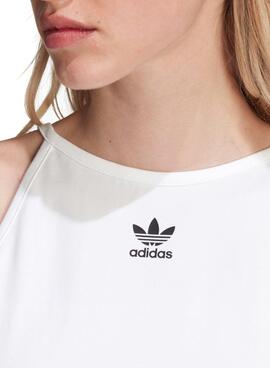 T-Shirt Adidas Adicolor Blanc Femme