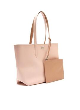 Sac à main Lacoste Anna Réversible Rose pour Femme
