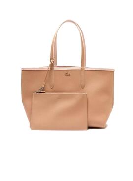 Sac à main Lacoste Anna Réversible Rose pour Femme