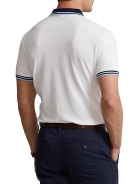 Polo Polo Ralph Lauren Bear Blanc pour Homme