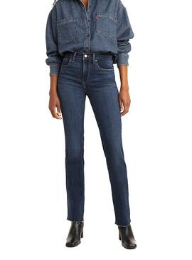 Jeans Levis 724 High Rise Straight Femme