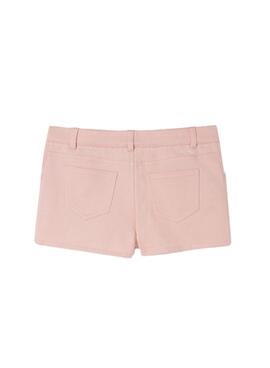 Pantalon Short Mayoral Felpa Rose pour Fille