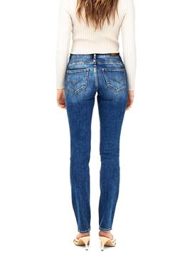 Jeans Only Leva Life Slim Bleu Femme