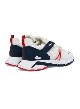 Baskets Lacoste L003 Blancs pour Homme