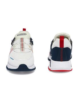 Baskets Lacoste L003 Blancs pour Homme