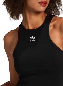 Robe Adidas Essential Rib Noire pour Femme