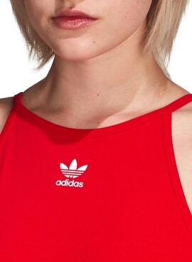 Robe Adidas Adicolor Classics Rouge pour Femme