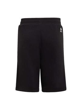 Bermuda Adidas Adicolor Trefoil Noire pour Enfants