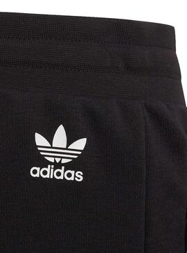 Bermuda Adidas Adicolor Trefoil Noire pour Enfants