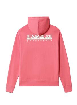 Sweat Napapijri Veny Logo Rose pour Femme