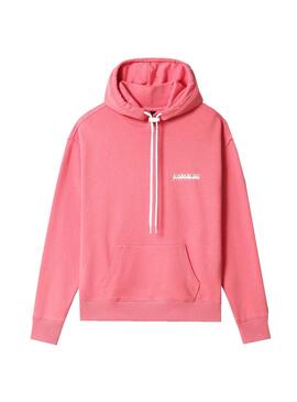 Sweat Napapijri Veny Logo Rose pour Femme