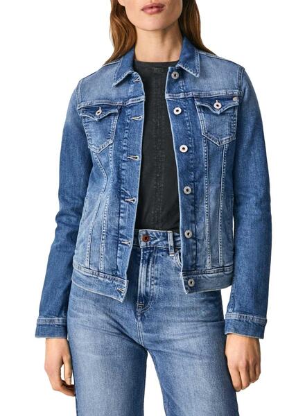 Veste en jean top pepe jeans femme