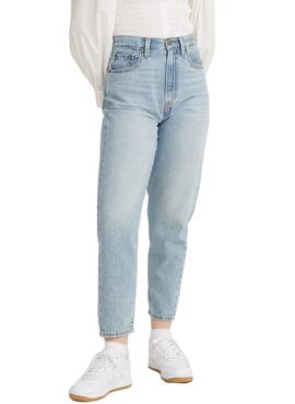 Jeans Levis High Loose Taper Bleu Femme