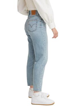 Jeans Levis High Loose Taper Bleu Femme